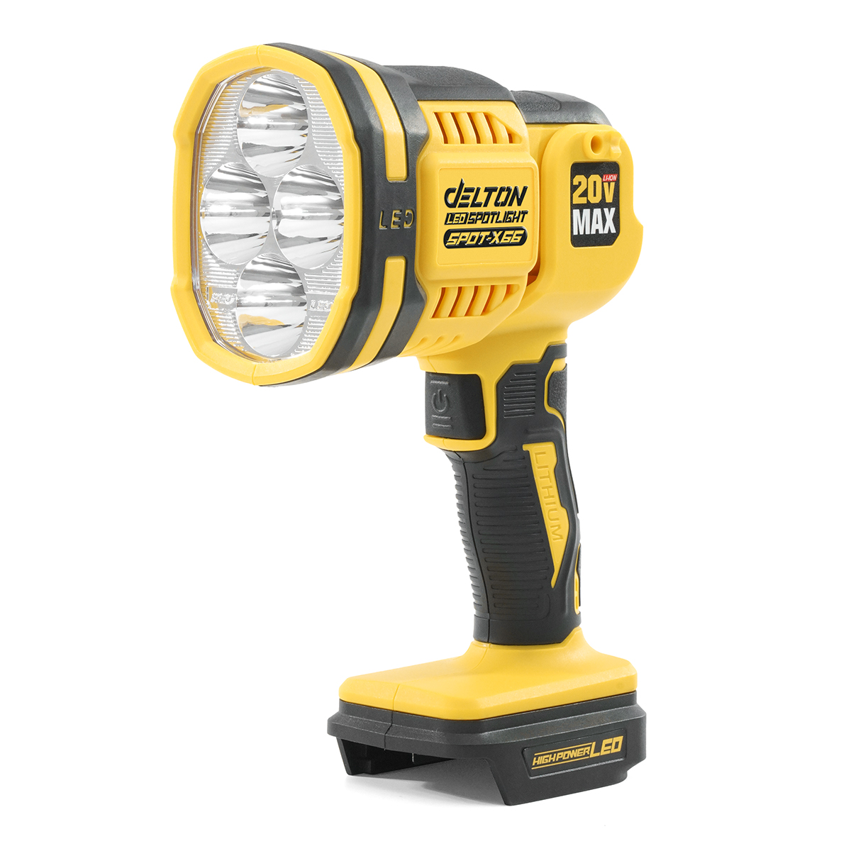ไฟฉาย LED ไร้สาย (เฉพาะเครื่องเปล่า) DELTON รุ่น SPOT-X66 20V_1